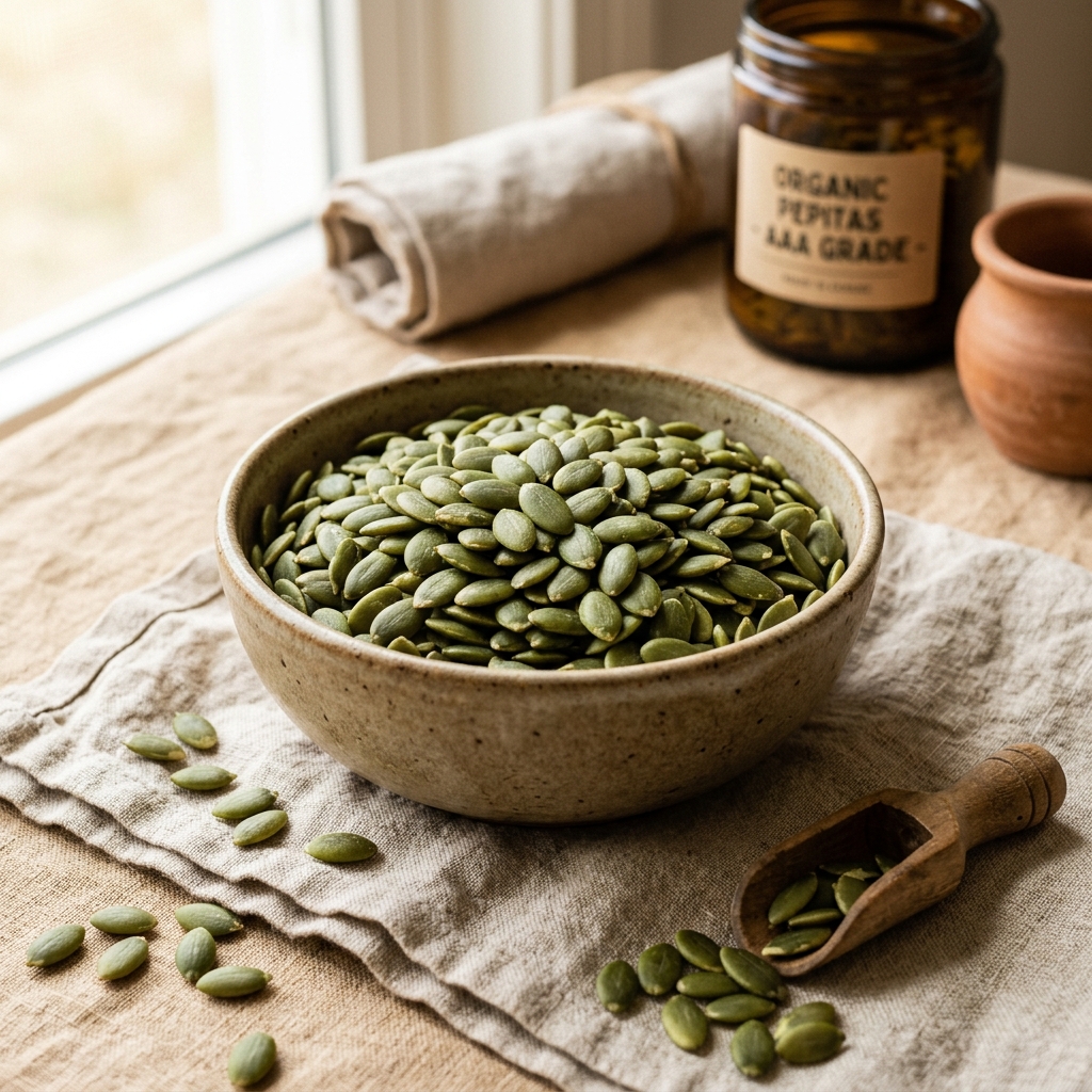AAA Grade Raw Green Pumpkin Seeds